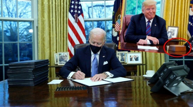 Biden Trump'ın kola düğmesini de yok etti