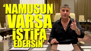 Sedat Peker beklenen açıklamayı yaptı! 'Bir gram namusun varsa istifa edersin!'