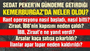 KEMERBURGAZDA KAMU ZARARA UĞRATILIYOR! SAVCILIK GÖREVE .....