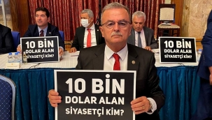 MECLİS KOMİSYONUNDA 10 BİN DOLAR ALAN SİYASETÇİ POLEMİĞİ