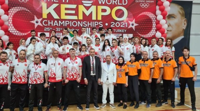 Antalya'da 17. Kempo Dünya Şampiyonası Yapıldı
