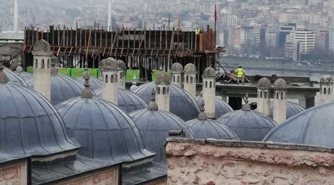 İBB'den Süleymaniye'deki yapıyla ilgili açıklama: İlçe belediyesi harekete geçmezse mühürleyeceğiz