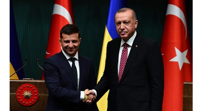 Ukranya Başkanı Zelenski, Erdoğana teşekkür etti