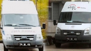 AKPli başkandan skandal hareket: Ambulansı, canlı yayın aracı yaptı!