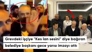 Avcılardaki olaylı grev gece yarısı imzalanan sözleşmeyle sona erdi