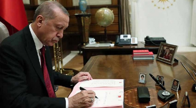 Cumhurbaşkanı Erdoğandan dikkat çeken görevden alma ve atamalar