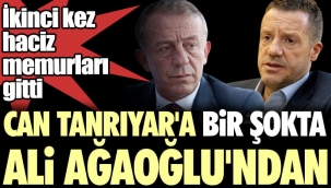 Can Tanrıyara bir şokta Ali Ağaoğlundan. İkinci kez haciz memurları gitti