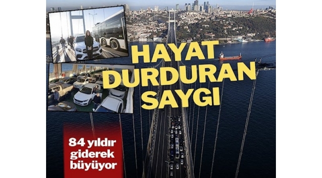 Türkiyede hayat 09.05te böyle durdu.