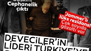 Suç örgütü 'Deveciler'in lideri Türkiye'ye getirildi! Polis baskınında cephanelik çıkmıştı...