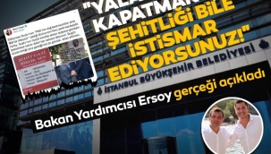 İçişleri Bakan Yardımcısı Ersoy'dan Murat Ongun'a: Yalanlarınızı kapatmak için şehitliği bile istismar edecek kadar onursuz davranıyorsunuz!