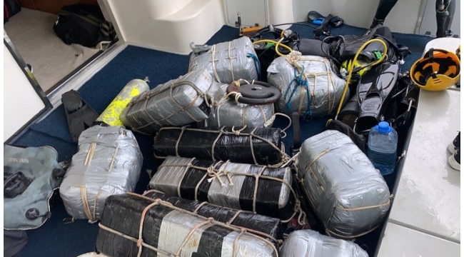 BREZİLYA'DA VARIŞ NOKTASI TÜRKİYE OLAN 290 KG KOKAİN GEMİDE ELE GEÇİRİLDİ!