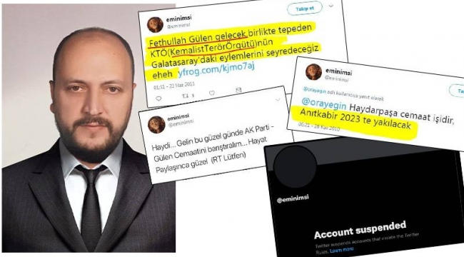 CHP'li Özel'in ifşa ettiği Emin Şen'in 'eminimsi' adıyla yaptığı paylaşımlar ortaya çıktı: "Anıtkabir yakılacak", "Fethullah Gülen gelecek"