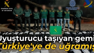 İspanya'da 4,5 ton Kokain taşıyan kargo gemisi Türkiye'ye de uğramış