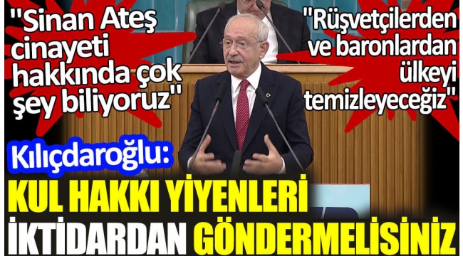 CHP lideri Kılıçdaroğlu İBB'ye kayyum iddiasına ateş püskürdü! İktidara kayyum uyarısı...