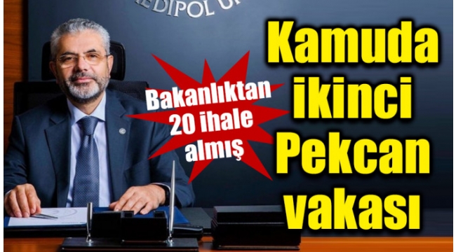 Sağlık bakan yardımcısının şirketi bakanlıktan 20 ihale almış ! Hayırlı işler ....