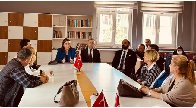 MHP MİLLETVEKİLİ ARZU ERDEM ''OKULUMUZ HİÇBİR YERE TAŞINMAYACAKTIR''