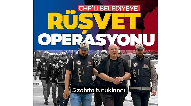 Tekirdağ'da Ergene Belediyesi'nde rüşvet operasyonu