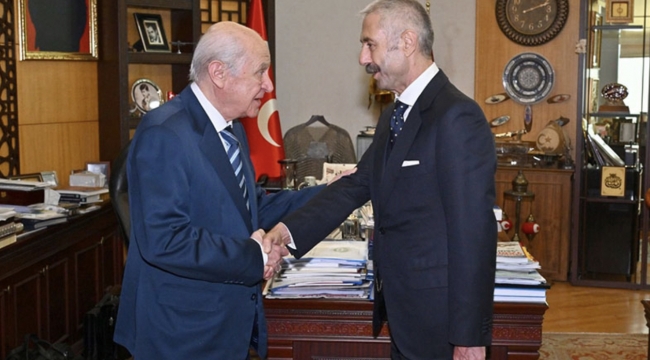 Sedat Şahin cezaevinden çıktı, Bahçeli'ye gitti 