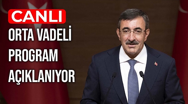 Cumhurbaşkanlığı Külliyesi'nde Orta Vadeli Program kamuoyuna açıklanıyor...