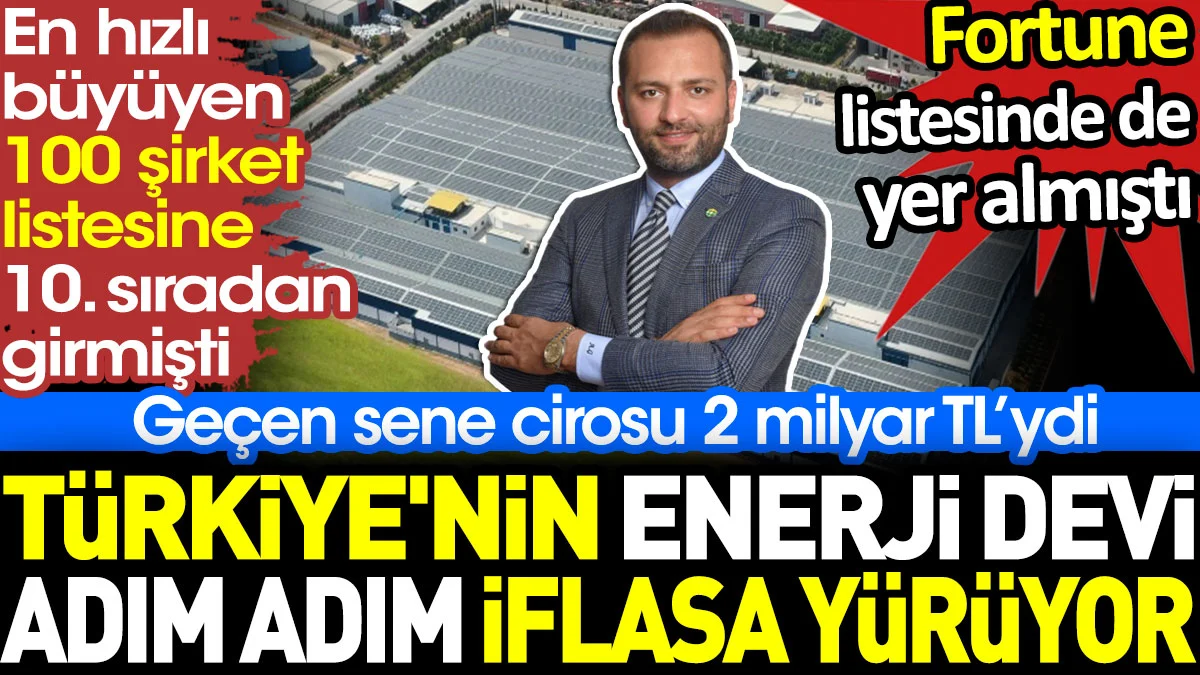 Türkiye'nin önde gelen şirketlerinden Göktekin Enerji AŞ konkordato talebinde bulundu