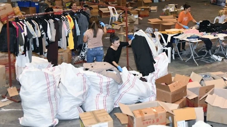 Yardım kolisinden 22 milyonluk döviz çıktı