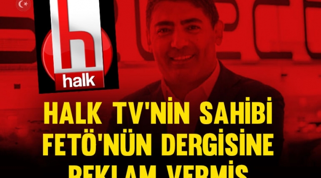 Halk TV'nin sahibi Cafer Mahiroğlu FETÖ'nün dergisine reklam vermiş