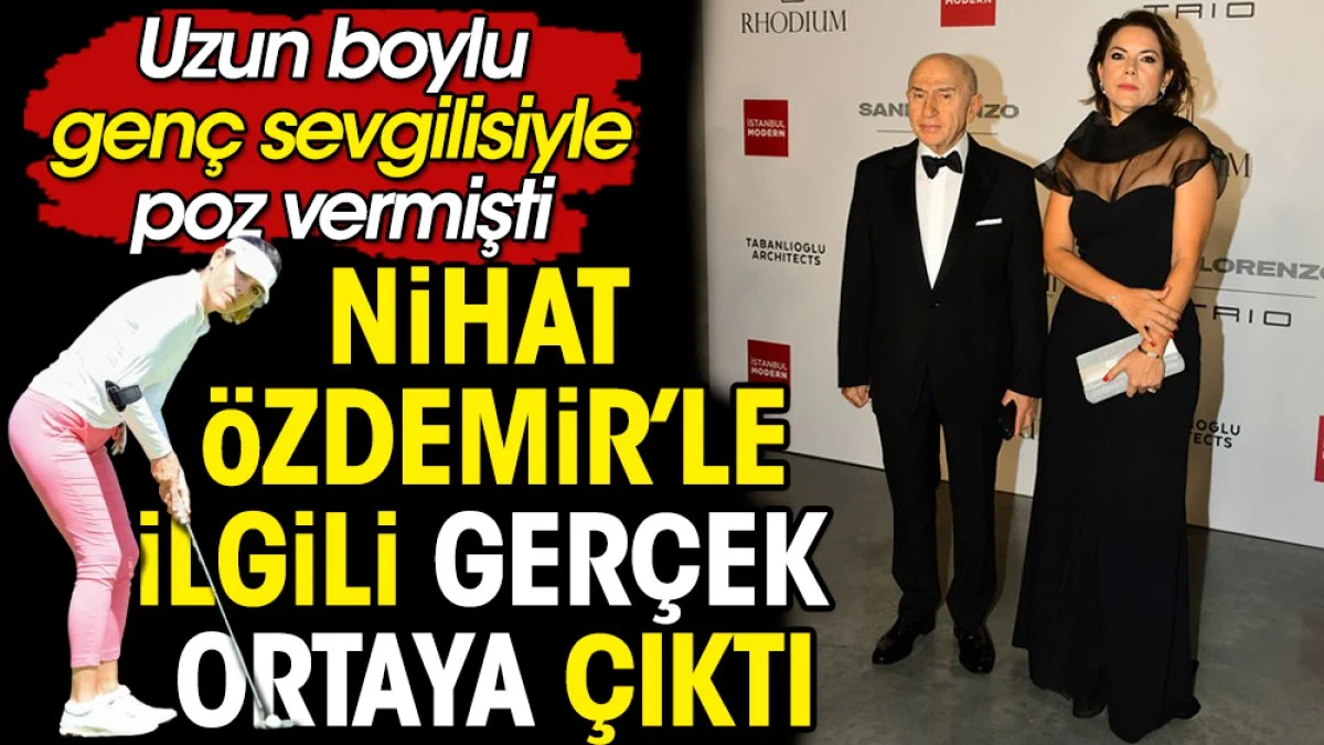 Genç sevgilisiyle poz veren 73 yaşındaki Nihat Özdemir'le ilgili gerçek ortaya çıktı