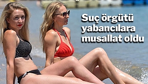 Antalya'da yabancıların evlerine çöktüler