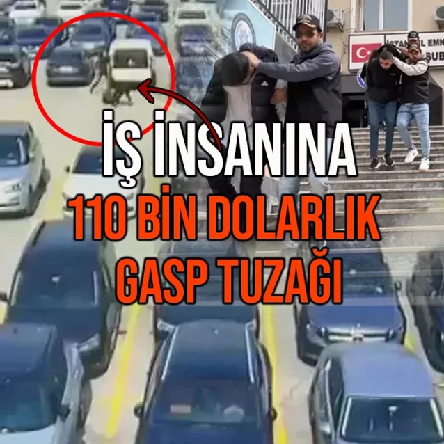 Fatih'te silahla yaraladıkları kişinin 110 bin dolarını gasbeden 3 şüpheli tutuklandı