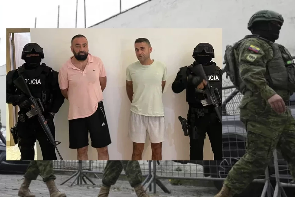 Ekvador polisinden Türk çetesine baskın... Mahmut Ergünlü ve Aslan Alkan tutuklandı