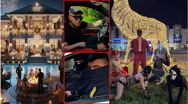 Daltonlar çetesi, seks partileri ile gündeme gelen Fergio House'u hedef aldı!