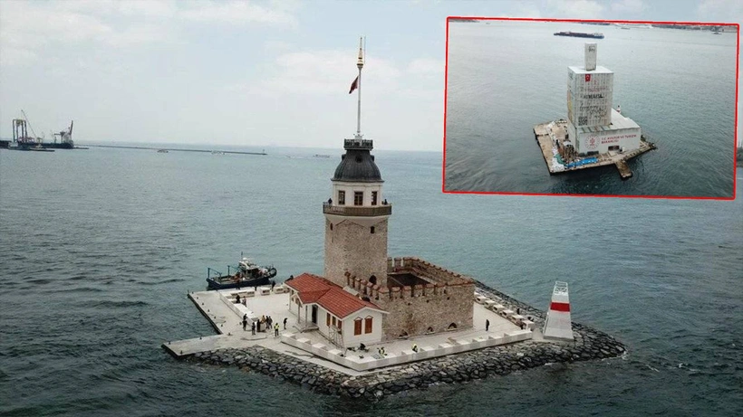 Restorasyonu Tartışmalara Sebep Olmuştu... Kız Kulesi'nin Bir İhalesi Daha Aynı AKP'li Şirkete Gitti