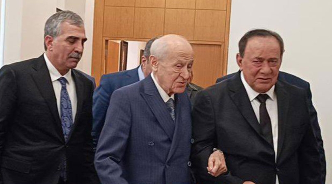 Alaattin Çakıcı'dan Bahçeli'ye ziyaret