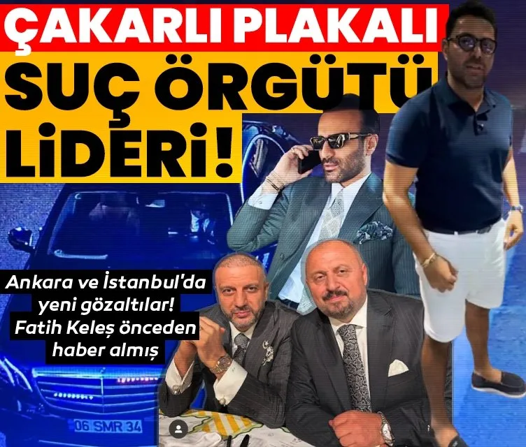 Çakarlı plakalı suç örgütü lideri! Fatih Keleş'ten itiraf gibi suç duyurusu