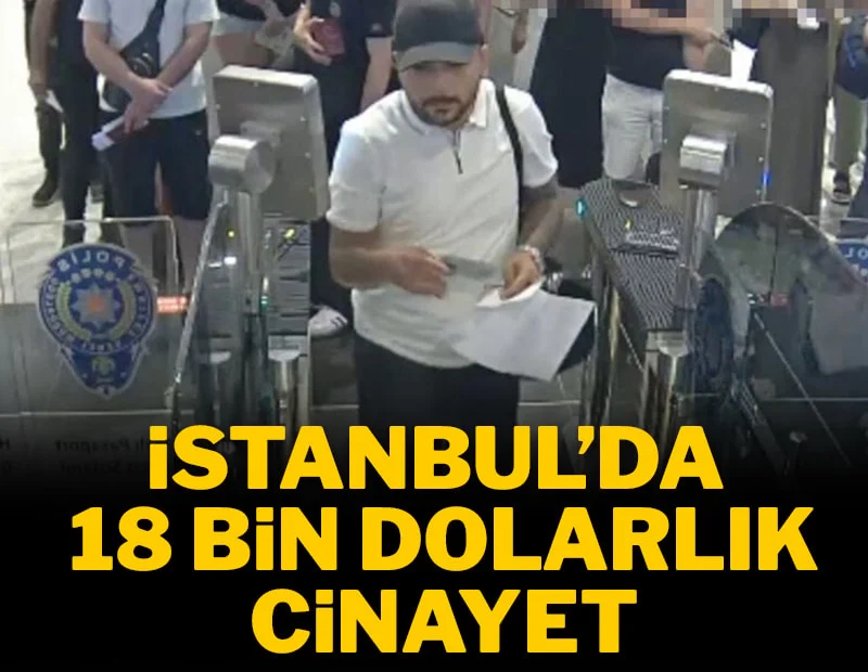 İstanbul'da 18 bin dolarlık cinayet