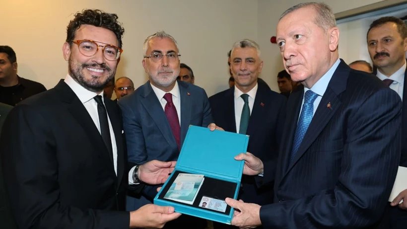 Cumhurbaşkanı Erdoğan'dan Ünlü İtalyan Şef Danilo Zanna'ya 'Turkuaz Kart'