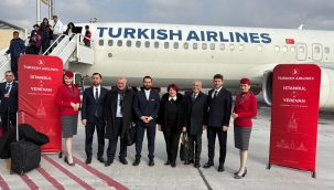 THY TARİHİNDE İLK DEFA ERMENİSTAN'IN BAŞKENTİ ERİVANA UÇTU