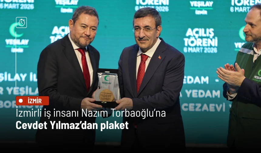 Ünlü iş insanı Nazım Torbaoğlu'na bir ayda 2 teşekkür plaketi