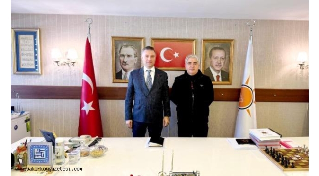 HDR Medya Grup Yönetim Kurulu Başkanı Rafet Yıldırım'dan AK Parti Bakırköy İlçe Başkanı Ahmet Faruk Kuran'a Ziyaret