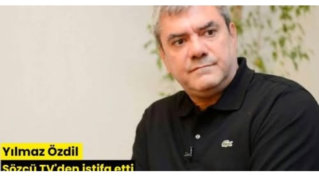 Yılmaz Özdil Sözcü TV'den istifa etti