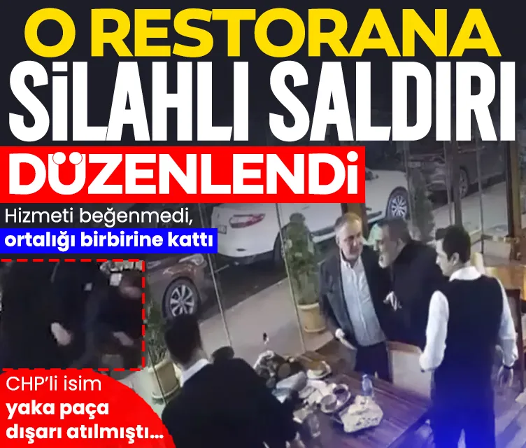 CHP'li meclis üyesi Nadir Ataman'ın darp edilerek kovulduğu O restoran kurşunlandı