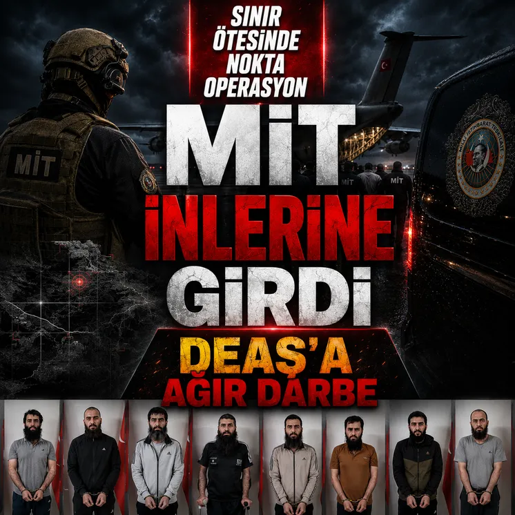 MİT'ten sınır ötesinde DEAŞ operasyonu