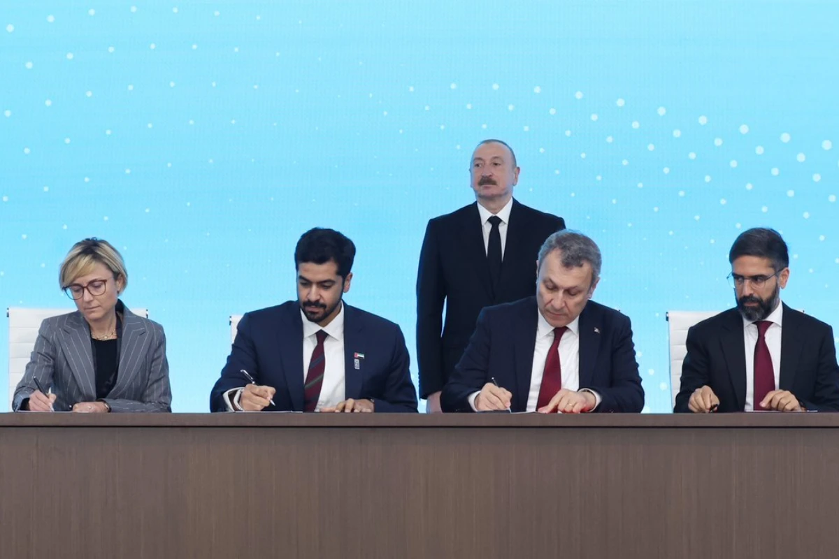 Bakü'de BOTAŞ ile SOCAR arasında 33 milyar metreküplük doğalgaz anlaşması imzalandı