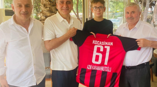 Azmi Karamahmutoğlu'na Anlamlı ziyaret.