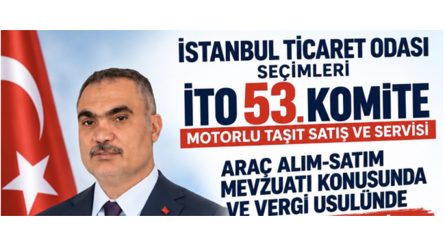 MUSTAFA KAYATUZU'NDAN İTO SEÇİMLERİNDE ORTAK AKIL ÇAĞRISI: "KÜÇÜK ESNAFIN SESİ OLACAĞIZ"